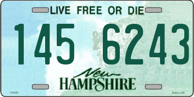 NH license plate 1456243