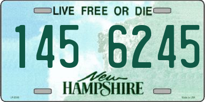 NH license plate 1456245