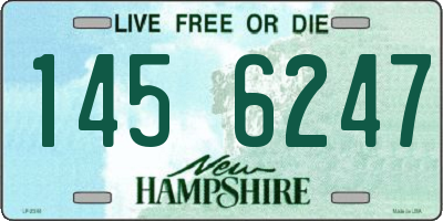 NH license plate 1456247