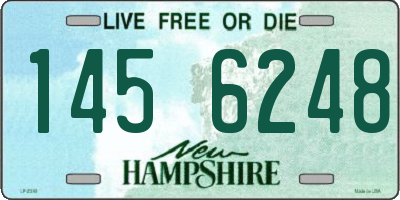 NH license plate 1456248