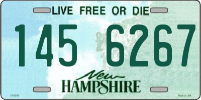 NH license plate 1456267
