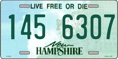 NH license plate 1456307