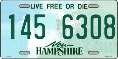 NH license plate 1456308