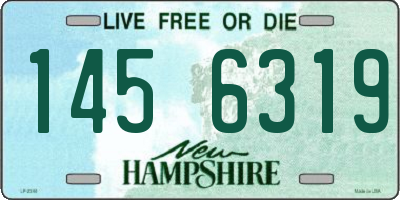 NH license plate 1456319