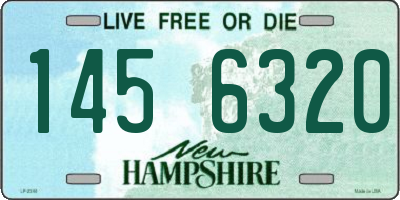 NH license plate 1456320