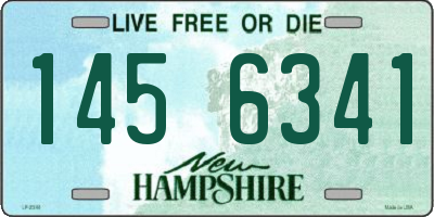 NH license plate 1456341