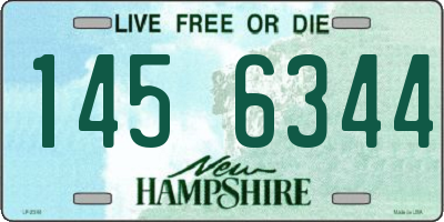 NH license plate 1456344