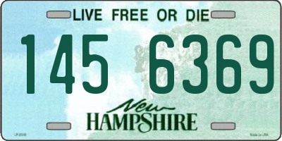 NH license plate 1456369