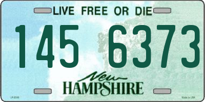 NH license plate 1456373