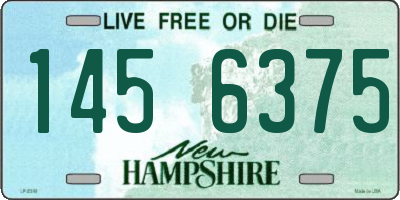 NH license plate 1456375