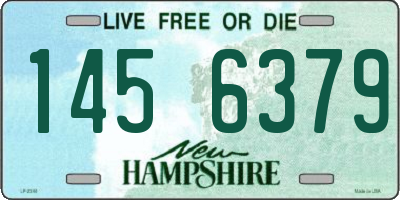 NH license plate 1456379