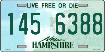 NH license plate 1456388