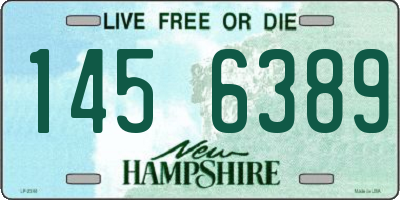 NH license plate 1456389