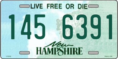 NH license plate 1456391