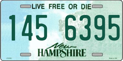 NH license plate 1456395
