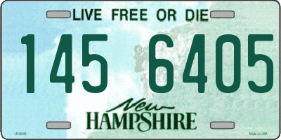 NH license plate 1456405