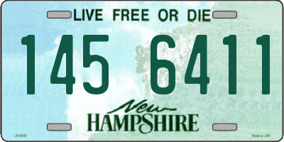 NH license plate 1456411