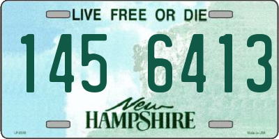NH license plate 1456413