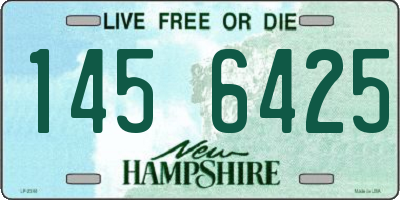 NH license plate 1456425