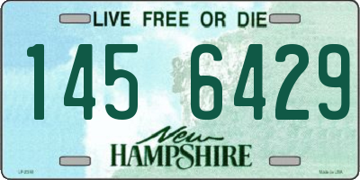 NH license plate 1456429