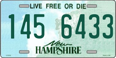 NH license plate 1456433