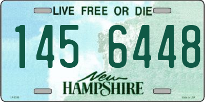 NH license plate 1456448
