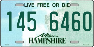 NH license plate 1456460