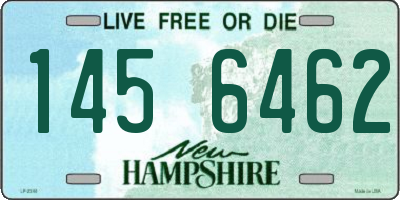 NH license plate 1456462