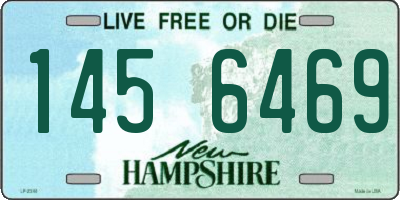NH license plate 1456469