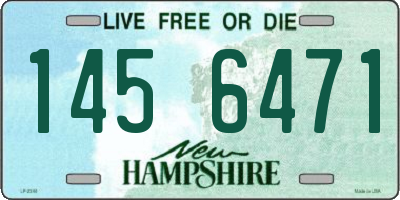 NH license plate 1456471