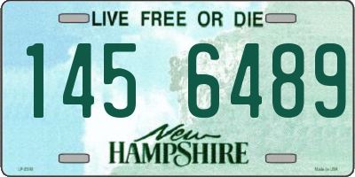 NH license plate 1456489