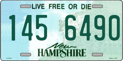 NH license plate 1456490