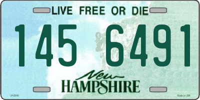 NH license plate 1456491