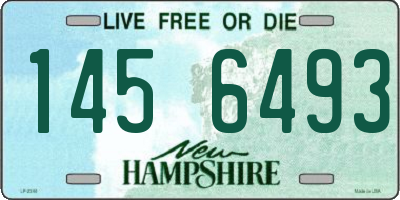 NH license plate 1456493