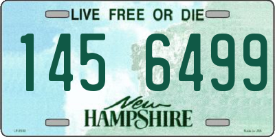 NH license plate 1456499
