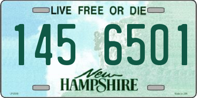 NH license plate 1456501