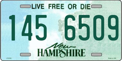 NH license plate 1456509