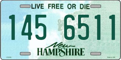 NH license plate 1456511