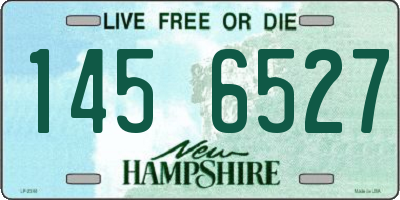 NH license plate 1456527
