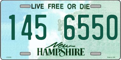 NH license plate 1456550
