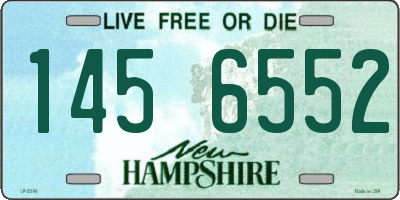 NH license plate 1456552