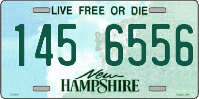 NH license plate 1456556