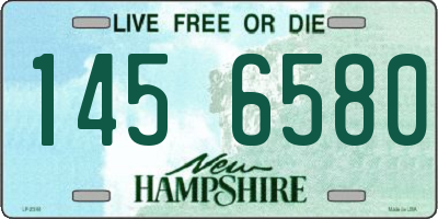 NH license plate 1456580