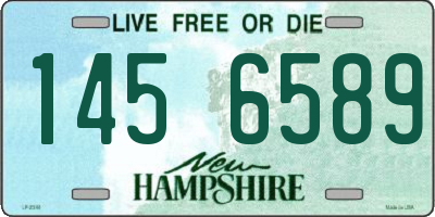NH license plate 1456589