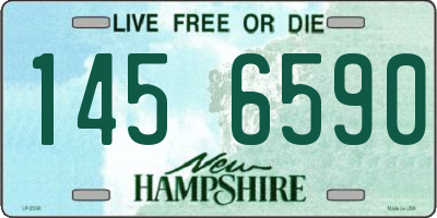 NH license plate 1456590