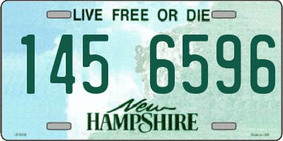 NH license plate 1456596