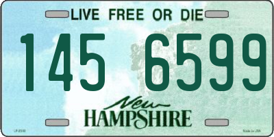 NH license plate 1456599