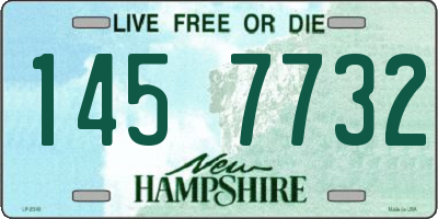NH license plate 1457732