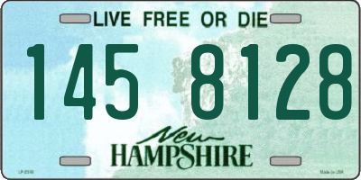 NH license plate 1458128