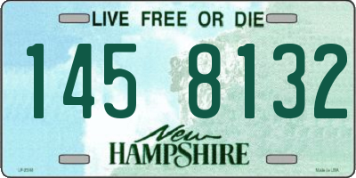 NH license plate 1458132
